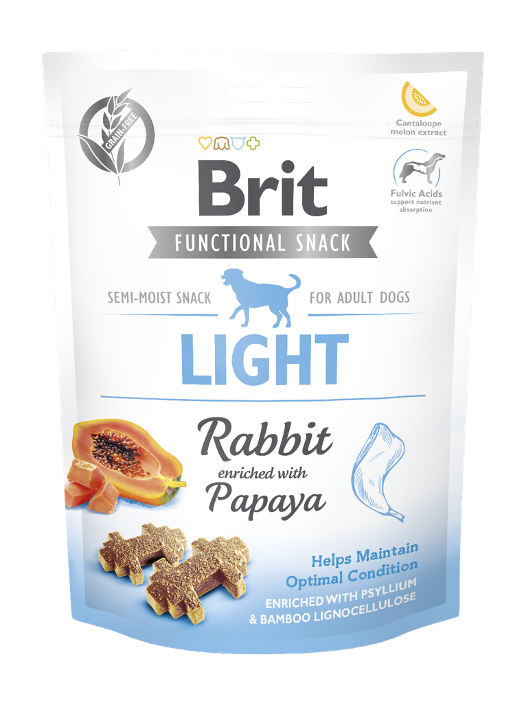 [1000048] BRIT CARE DOG FUNCTIONAL SNACK LIGHT RABBIT * 150 GR
