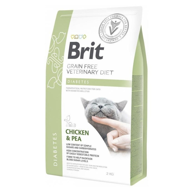 [1000249] BRIT GF VET DIETS CAT DIABETES * 2 KG