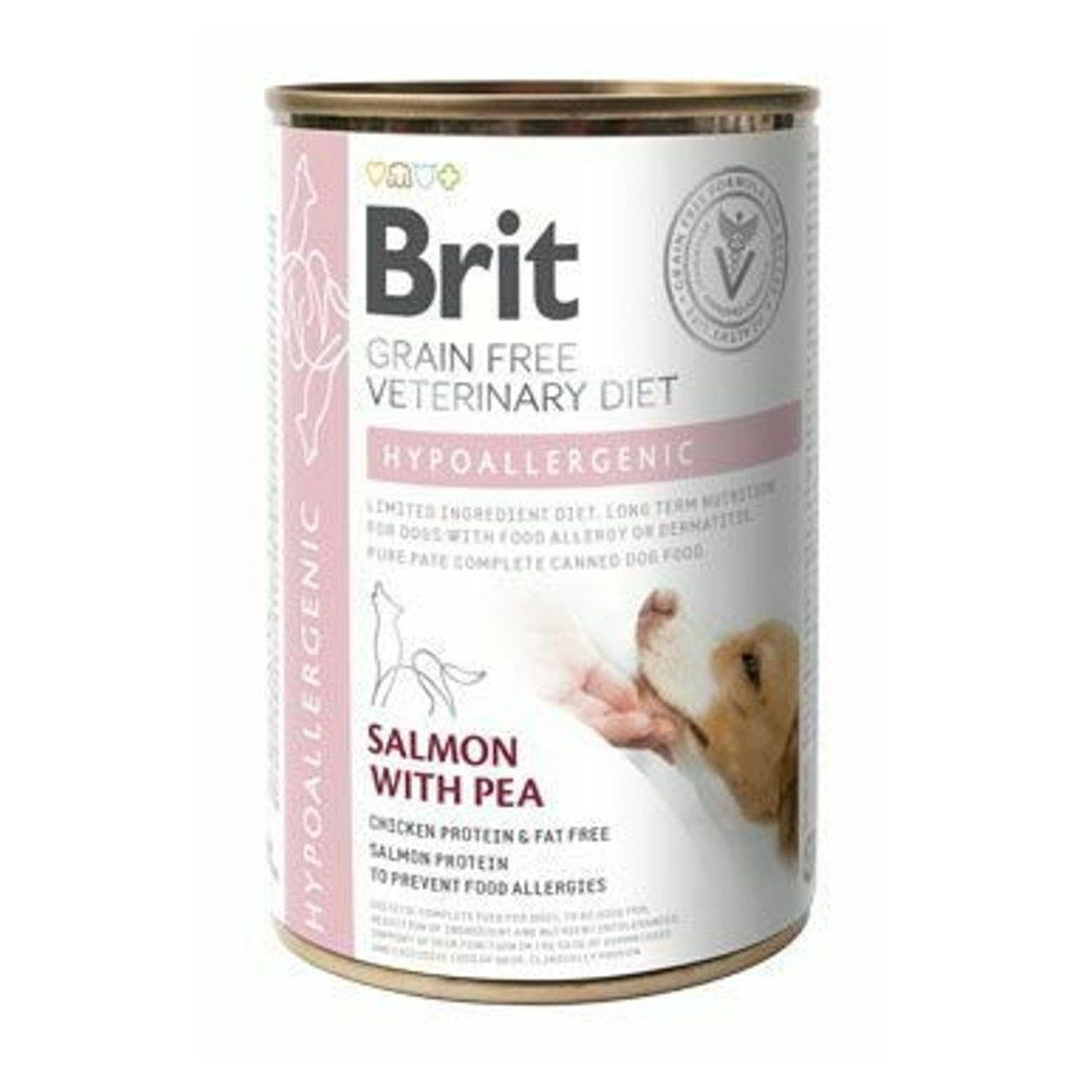 [1000270] BRIT GF VET DIETS DOG CAN HYPOALLERGENIC * 400 GR