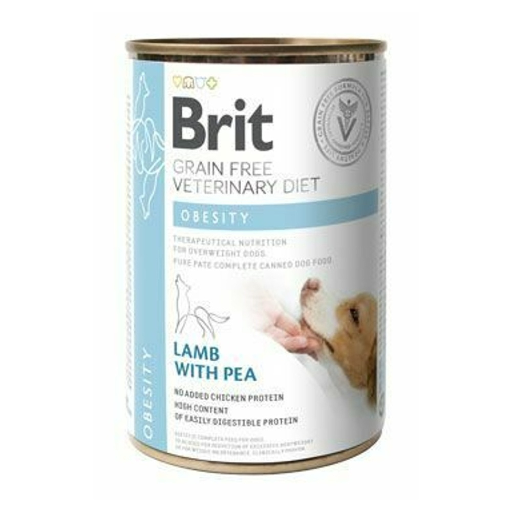 [1000272] BRIT GF VET DIETS DOG CAN OBESITY * 400 GR