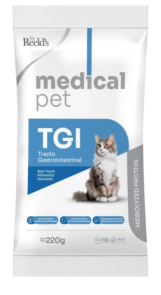 [PT14] MEDICAL PET TGI GATOS * 220 GR