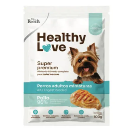 [PT27] HEALTHY LOVE PERROS ADULTOS MINIATURA * 100 GR