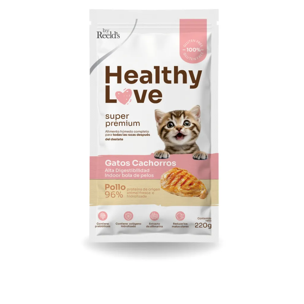 [PT11] HEALTHY LOVE GATOS CACHORROS * 220 GR