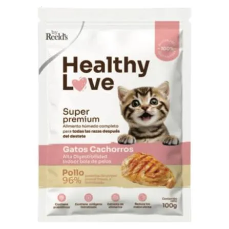 [PT25] HEALTHY LOVE GATOS CACHORROS * 100 GR