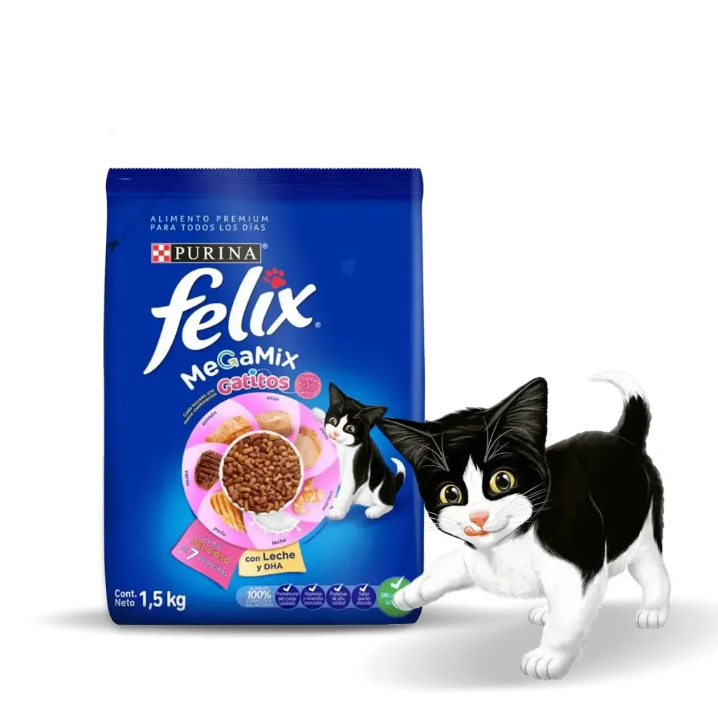 FELIX GATITOS MEGAMIX (500 Gr)