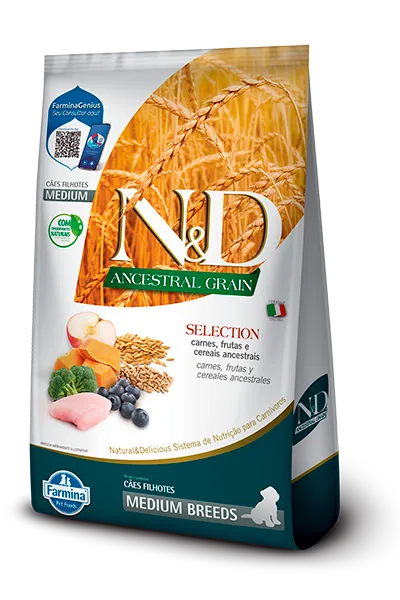 ND ANCESTRAL SELECTION CANINE PUPPY MEDIUM * 15KG